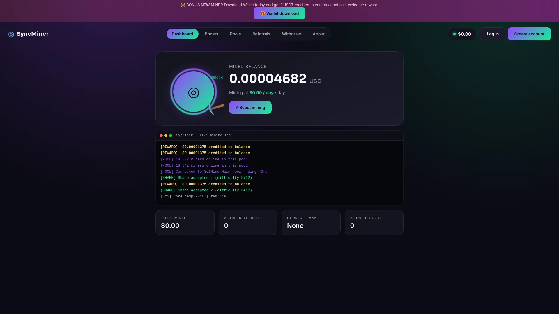 Solana.syncminer.xyz