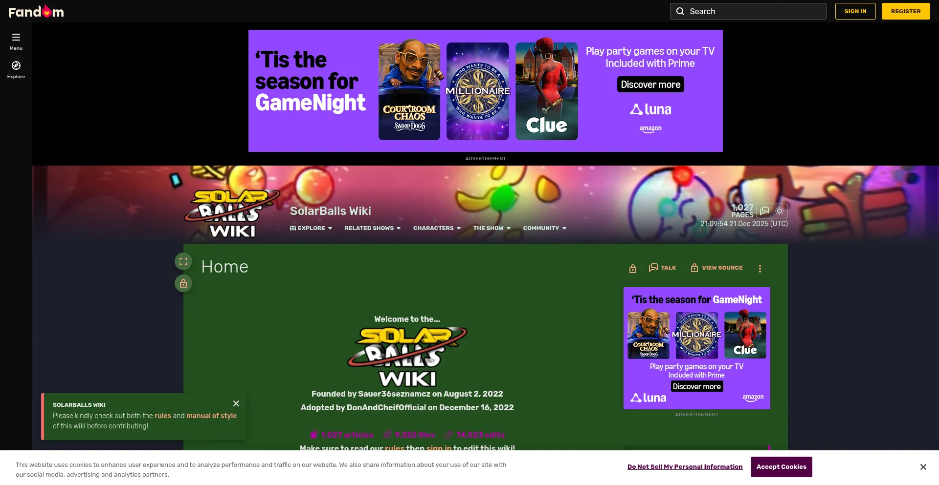 Solarballs.fandom.com