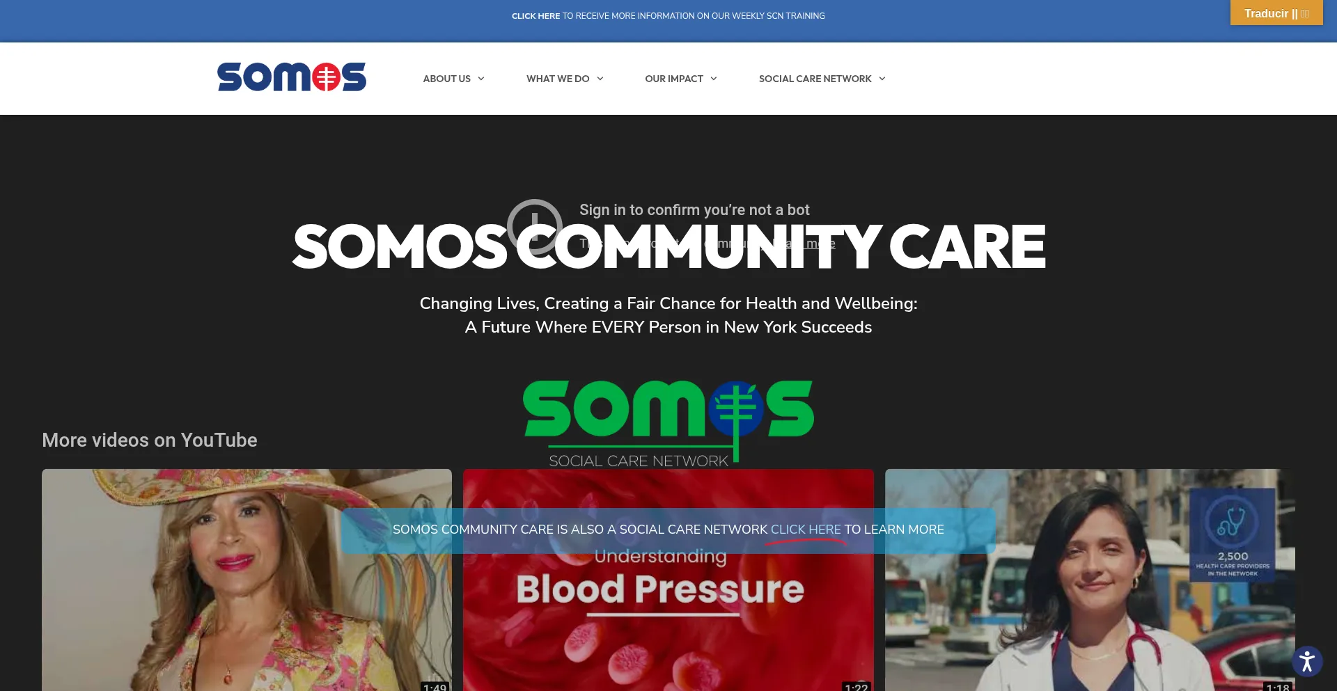 Somoscommunitycare.org é Seguro e Confiável?