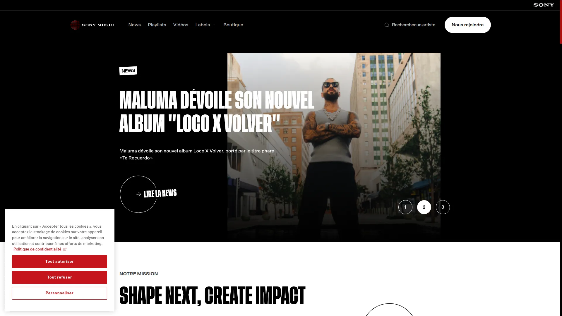 Sonymusic.fr
