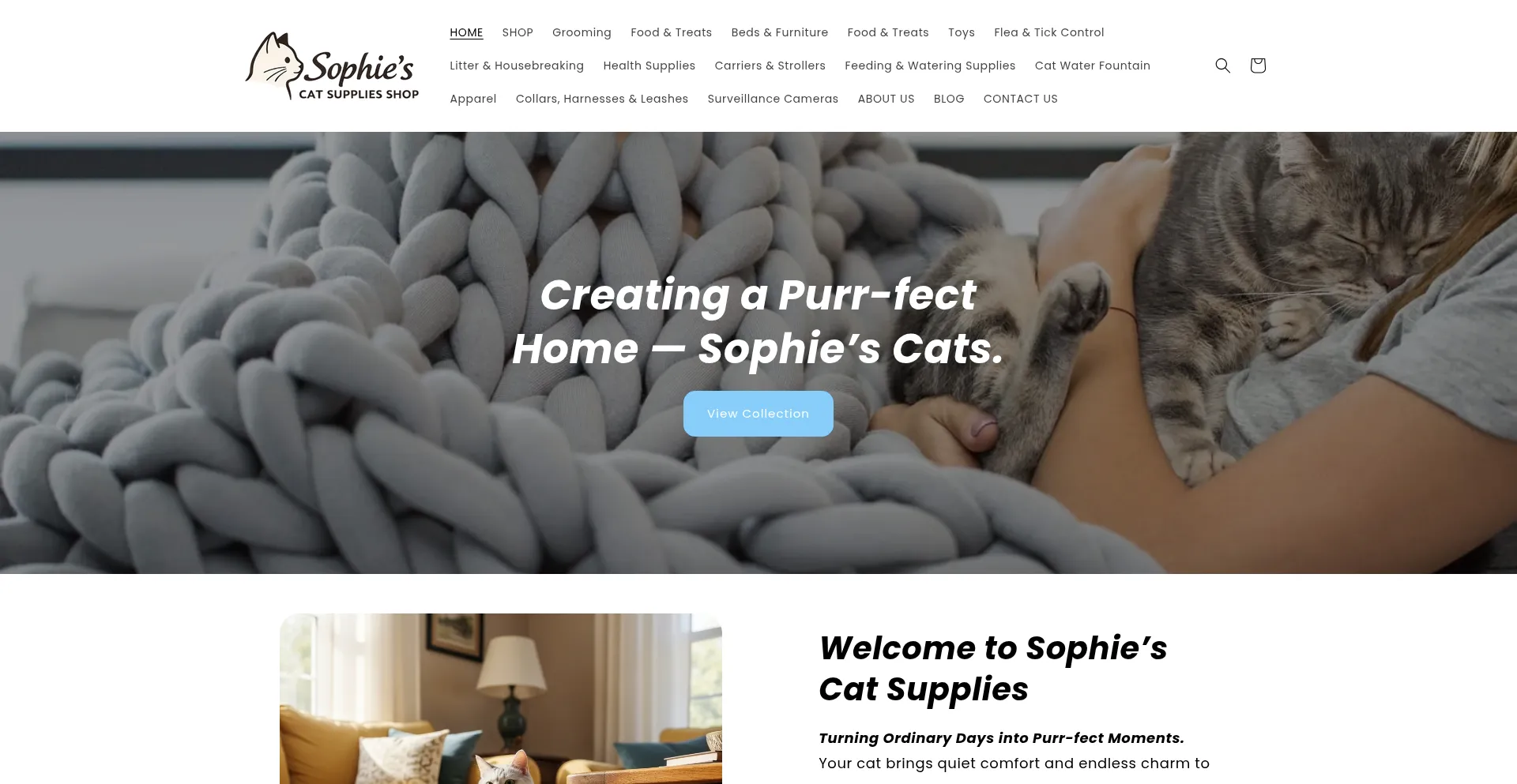 Sophiecatshop.com