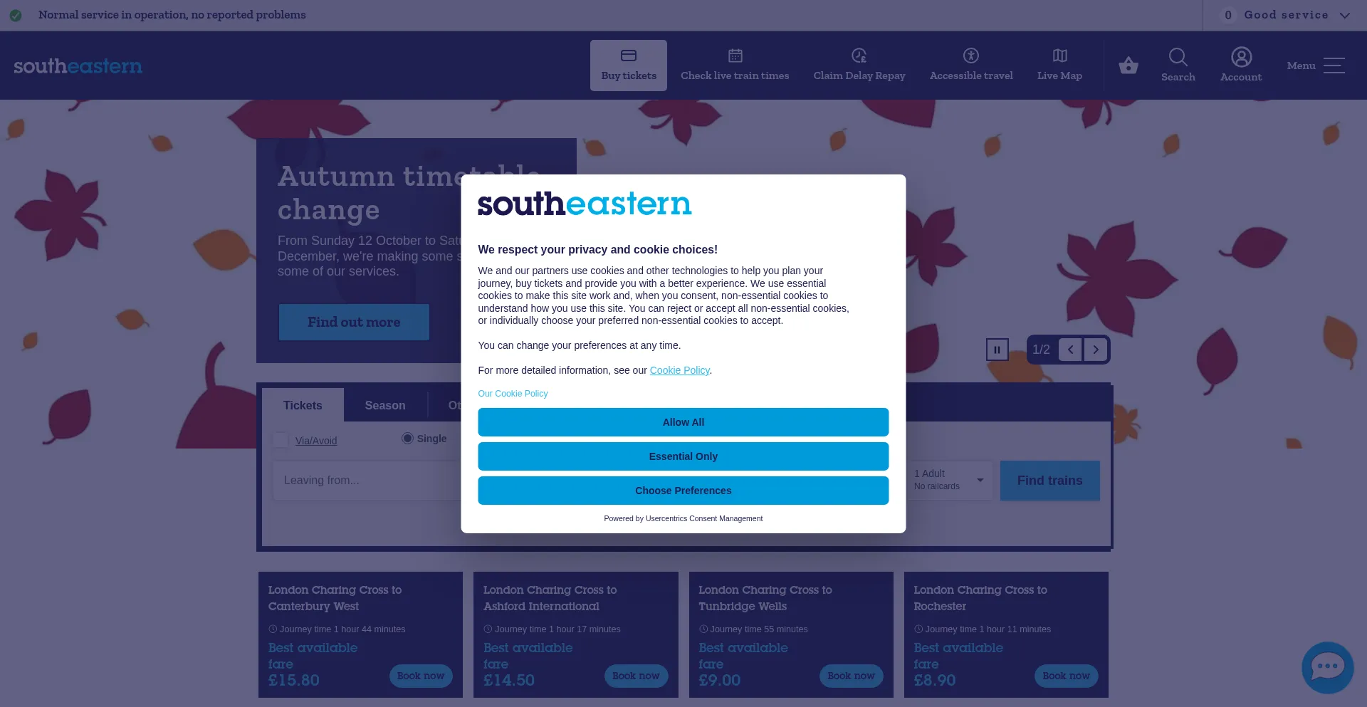 Southeasternrailway.co.uk é Seguro e Confiável?