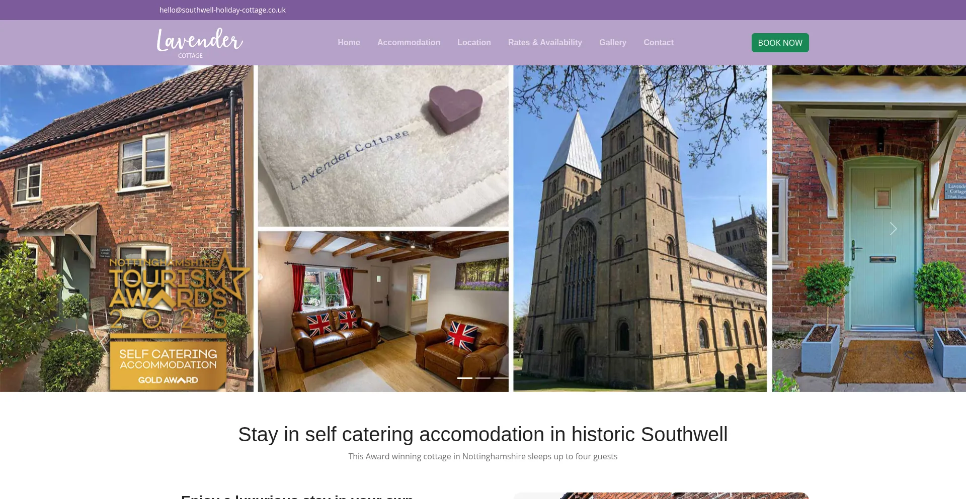 Southwell-holiday-cottage.co.uk é Seguro e Confiável?