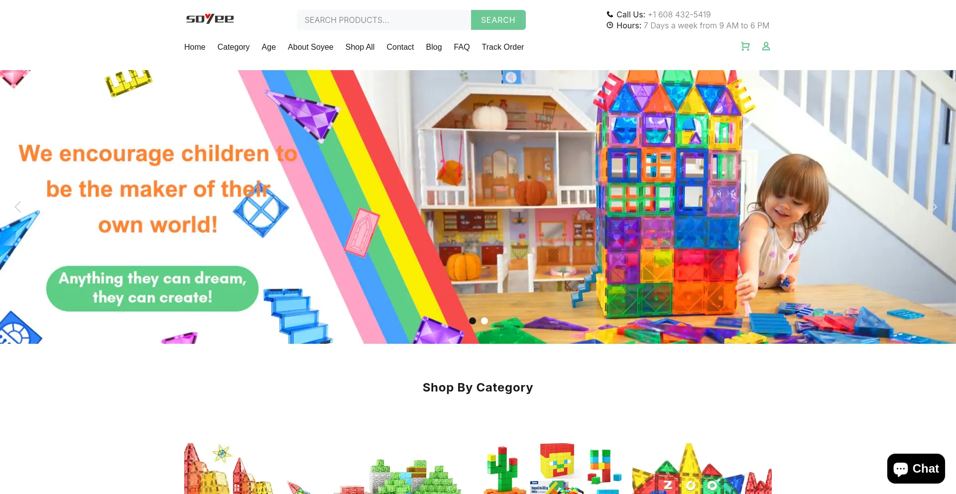 Website screenshot of Soyeeglobal.com