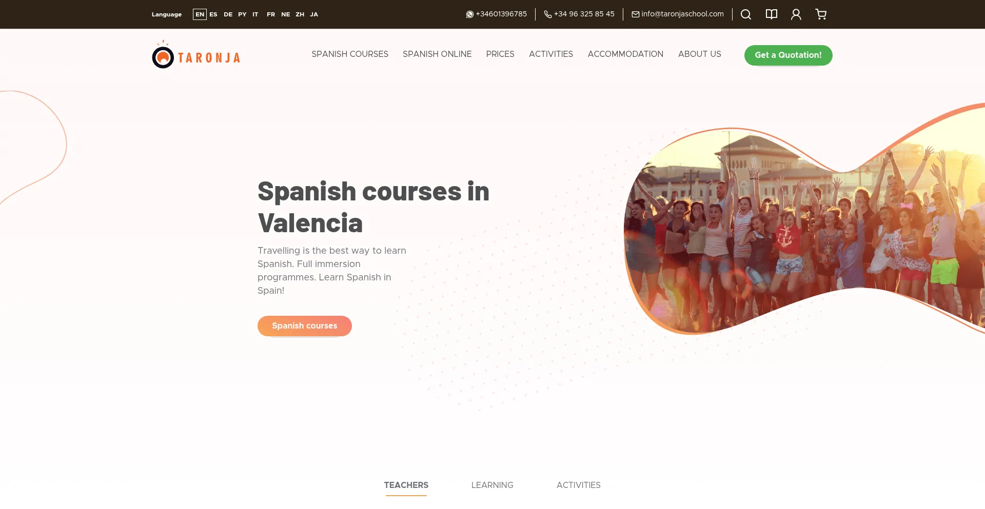 Spanishcoursespain-valencia.com