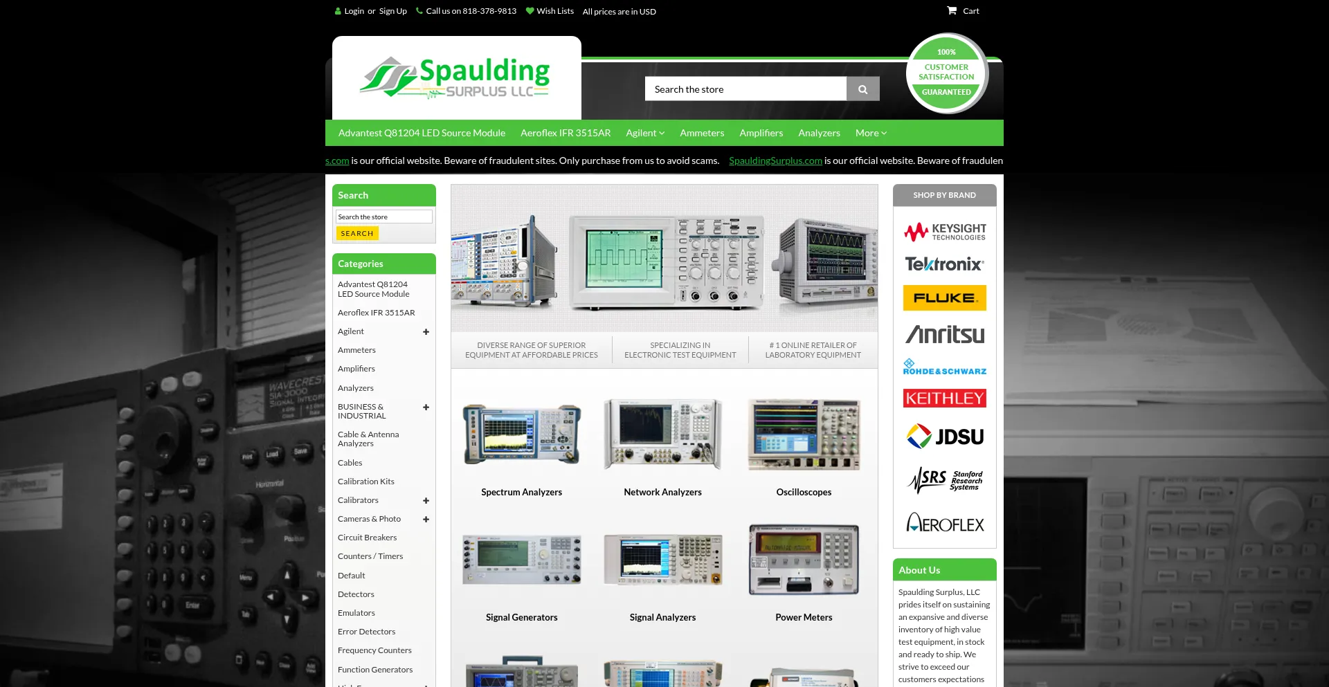 Spauldingsurplus.com