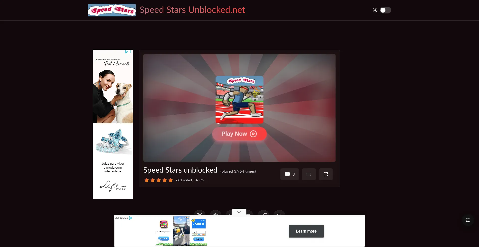 Speedstarsunblocked.net é Seguro e Confiável?