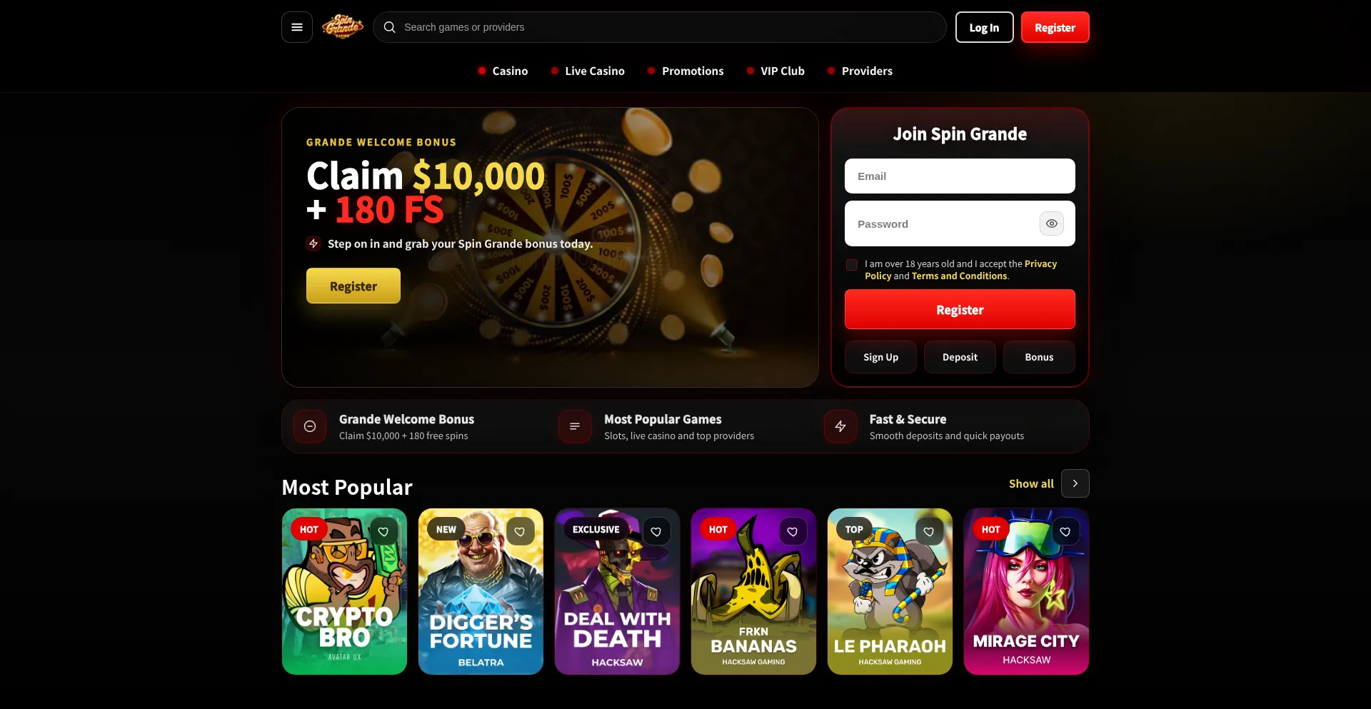 Spingrandecasino.site