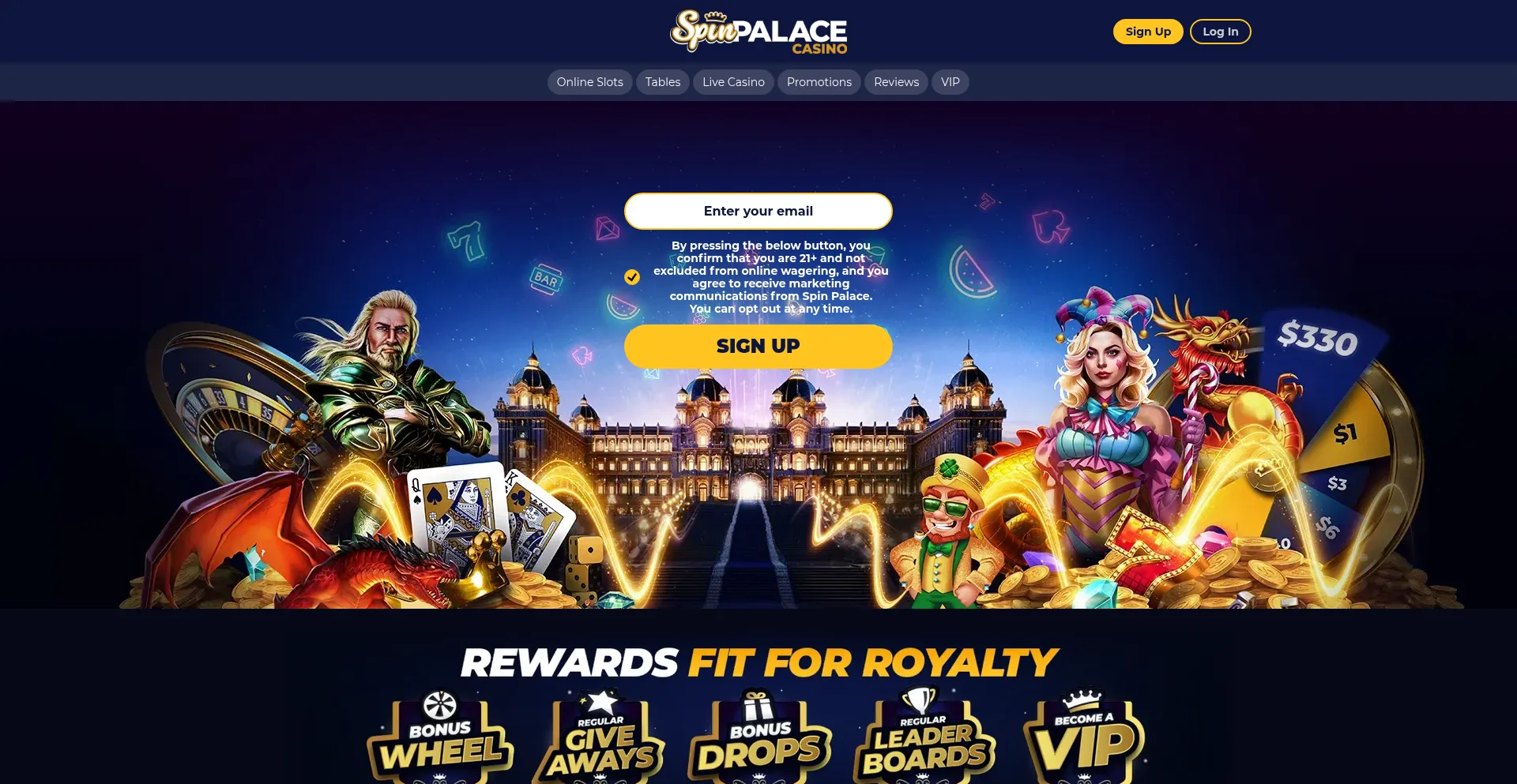 Spinpalace.com é Seguro e Confiável?