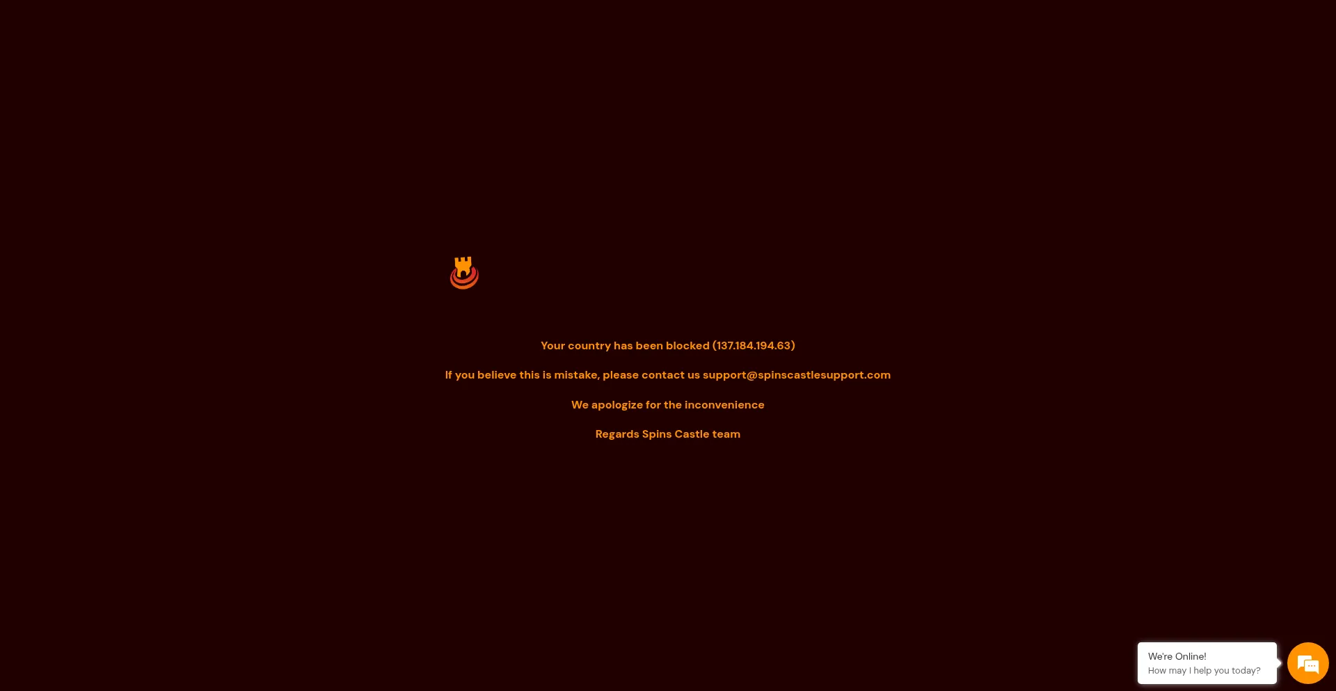 Spinscastle.com Screenshot