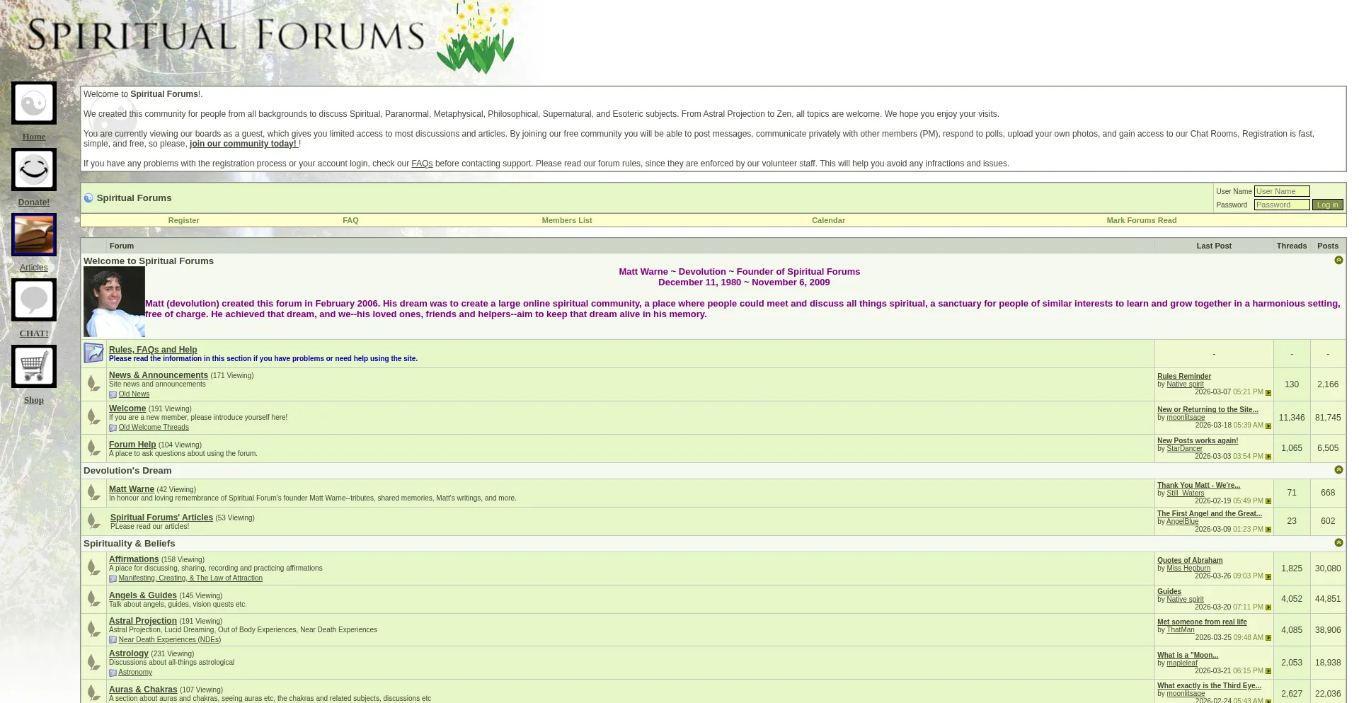Spiritualforums.com