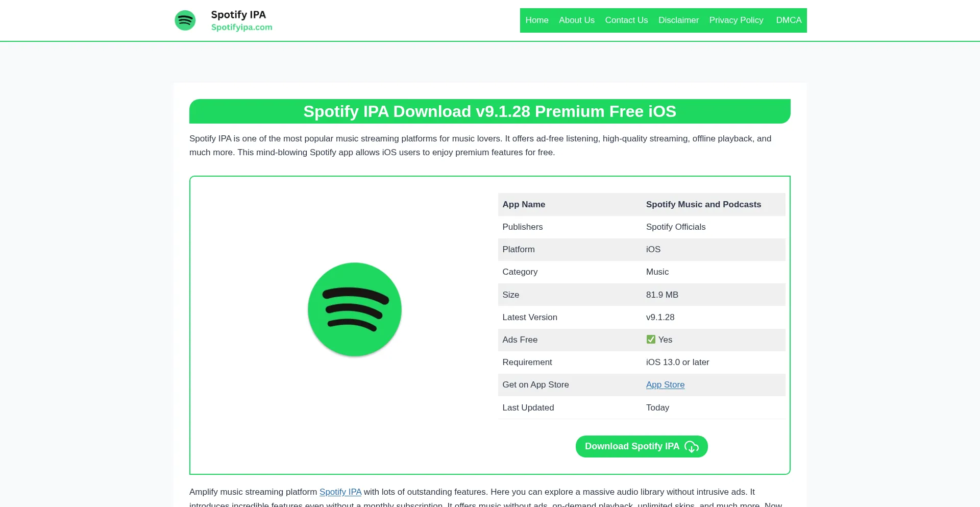 Spotifyipa.com
