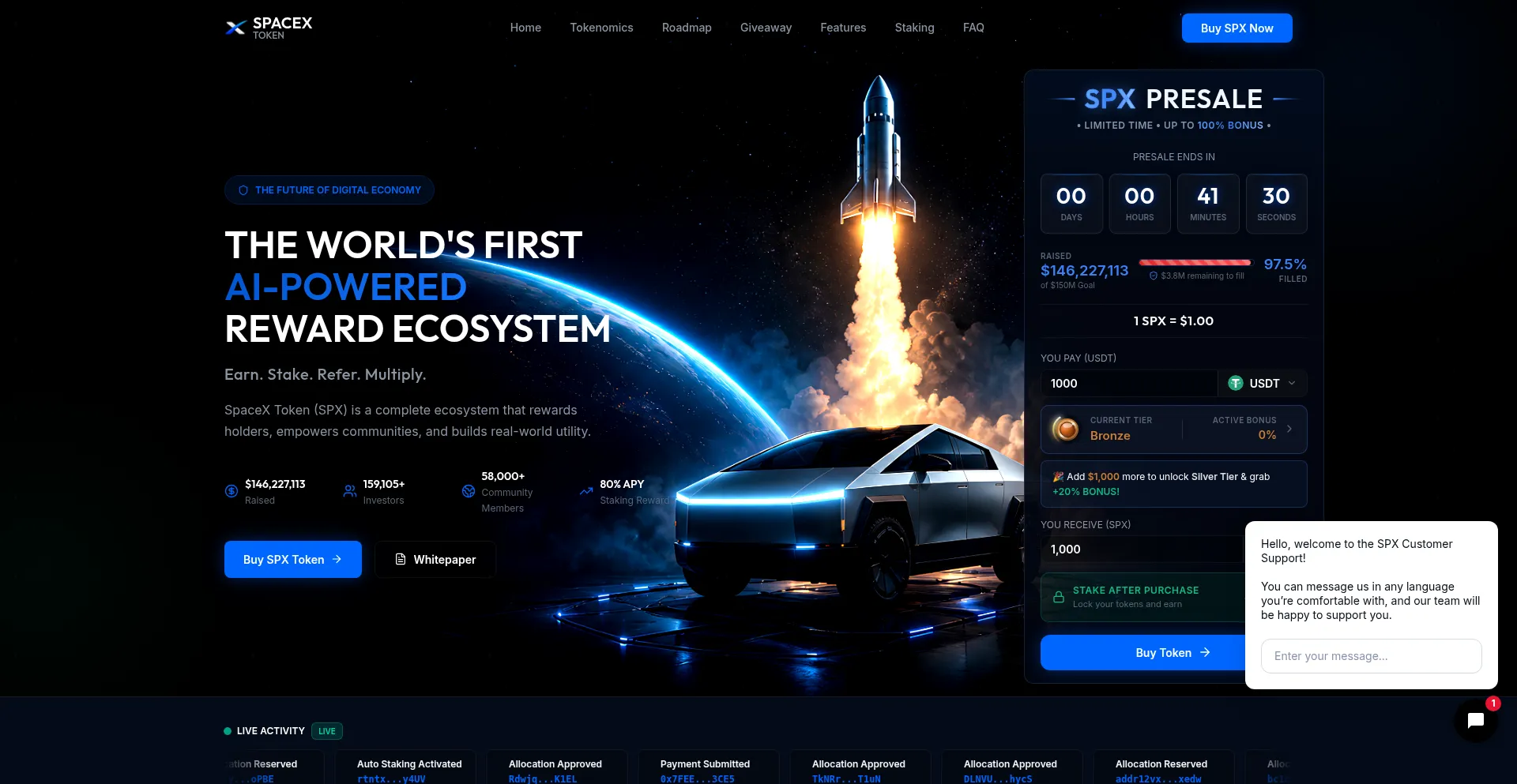 Spxpresale.com