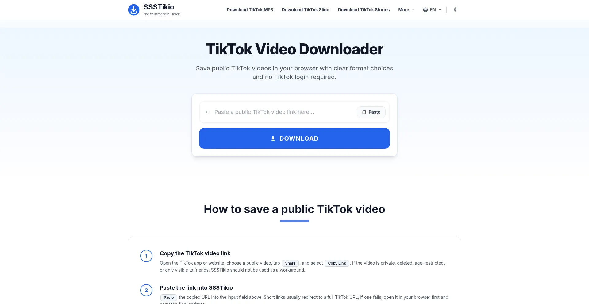 Ssstikio.app