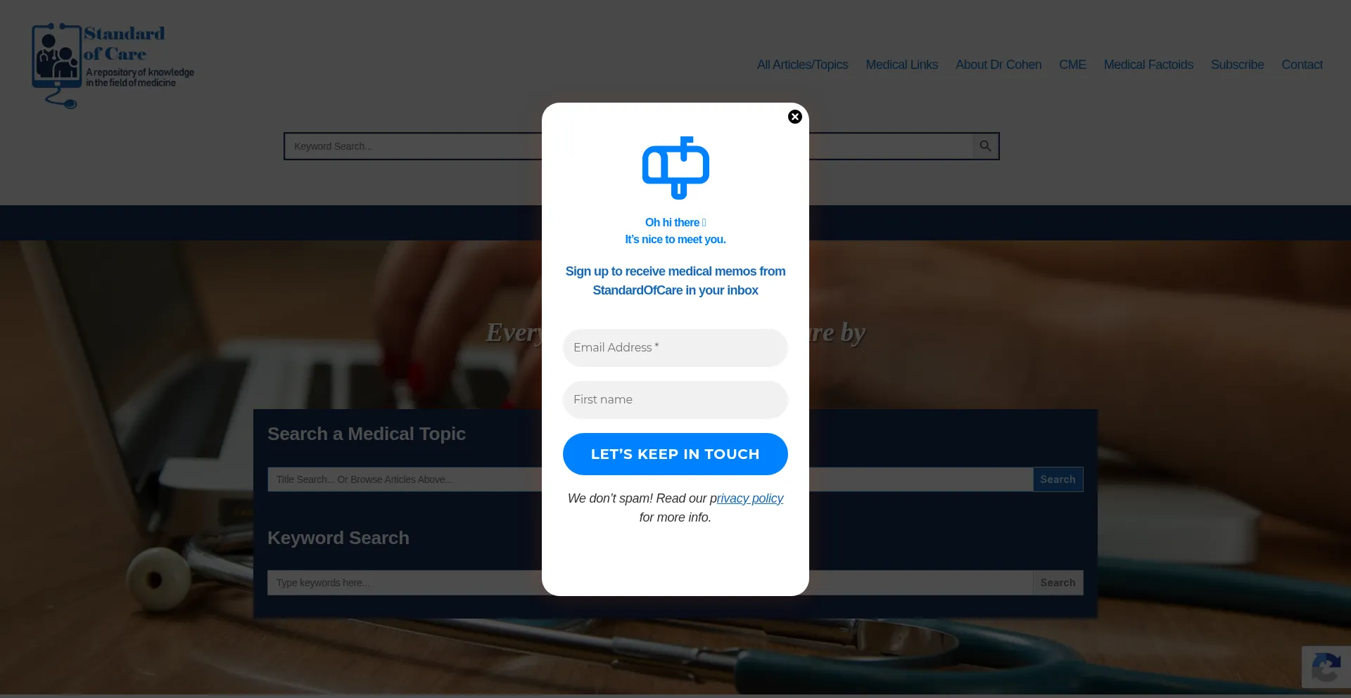 Standardofcare.com