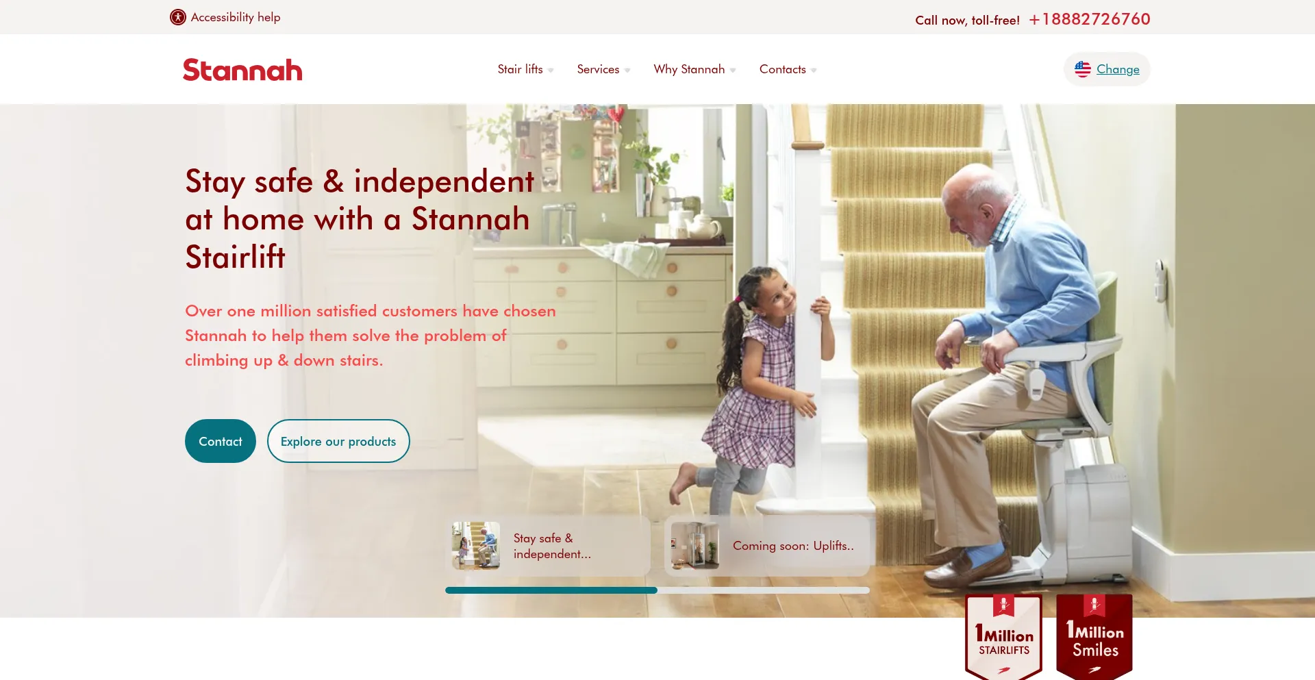 Stannah-stairlifts.com é Seguro e Confiável?