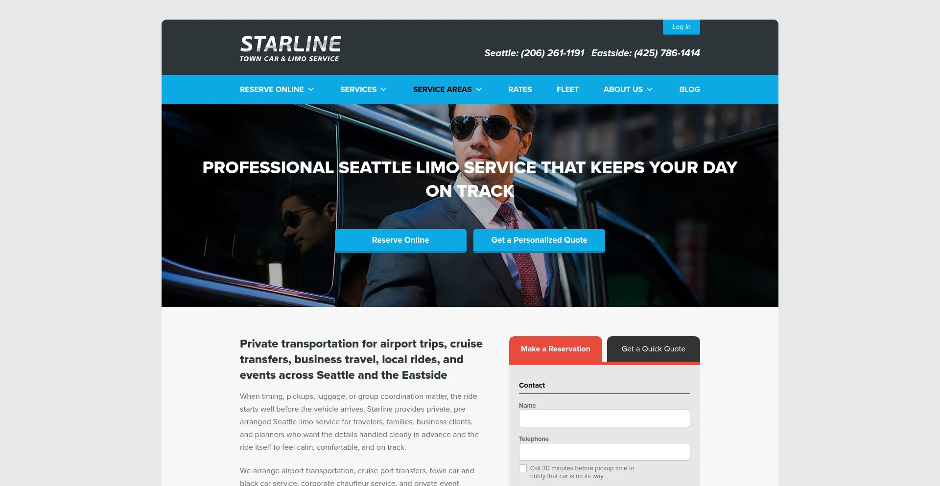 Starlinetowncar.com