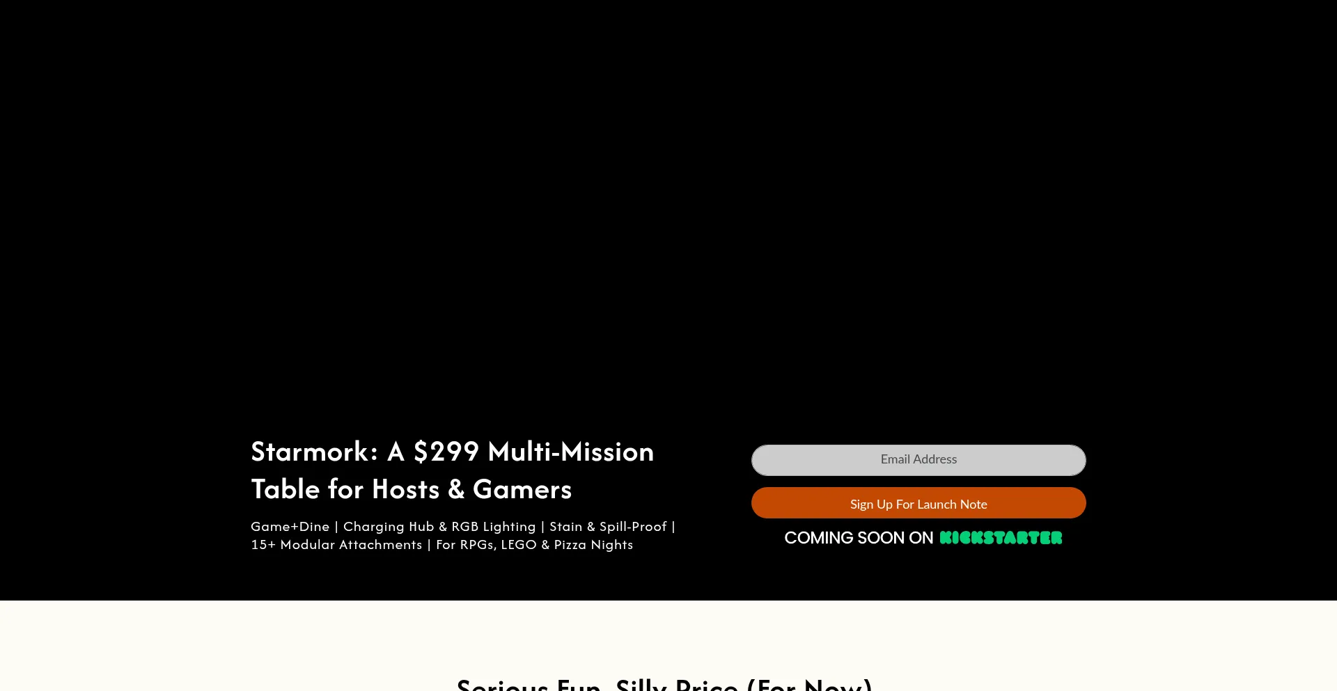 Website screenshot of Starmork.com