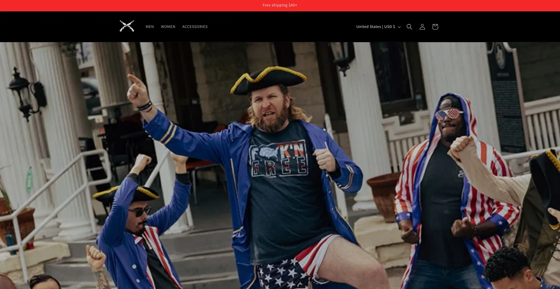 Website screenshot of Starsgear.shop
