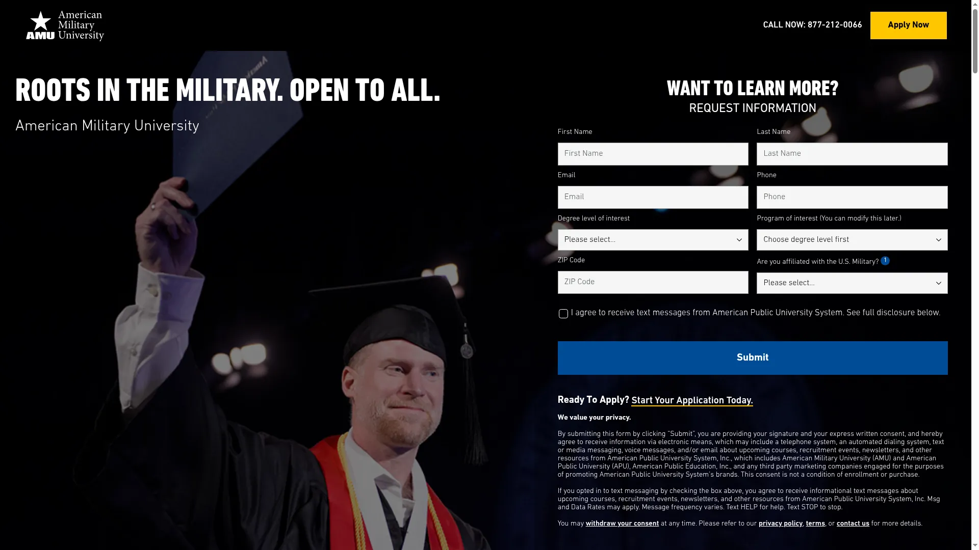 Start.amu.apus.edu