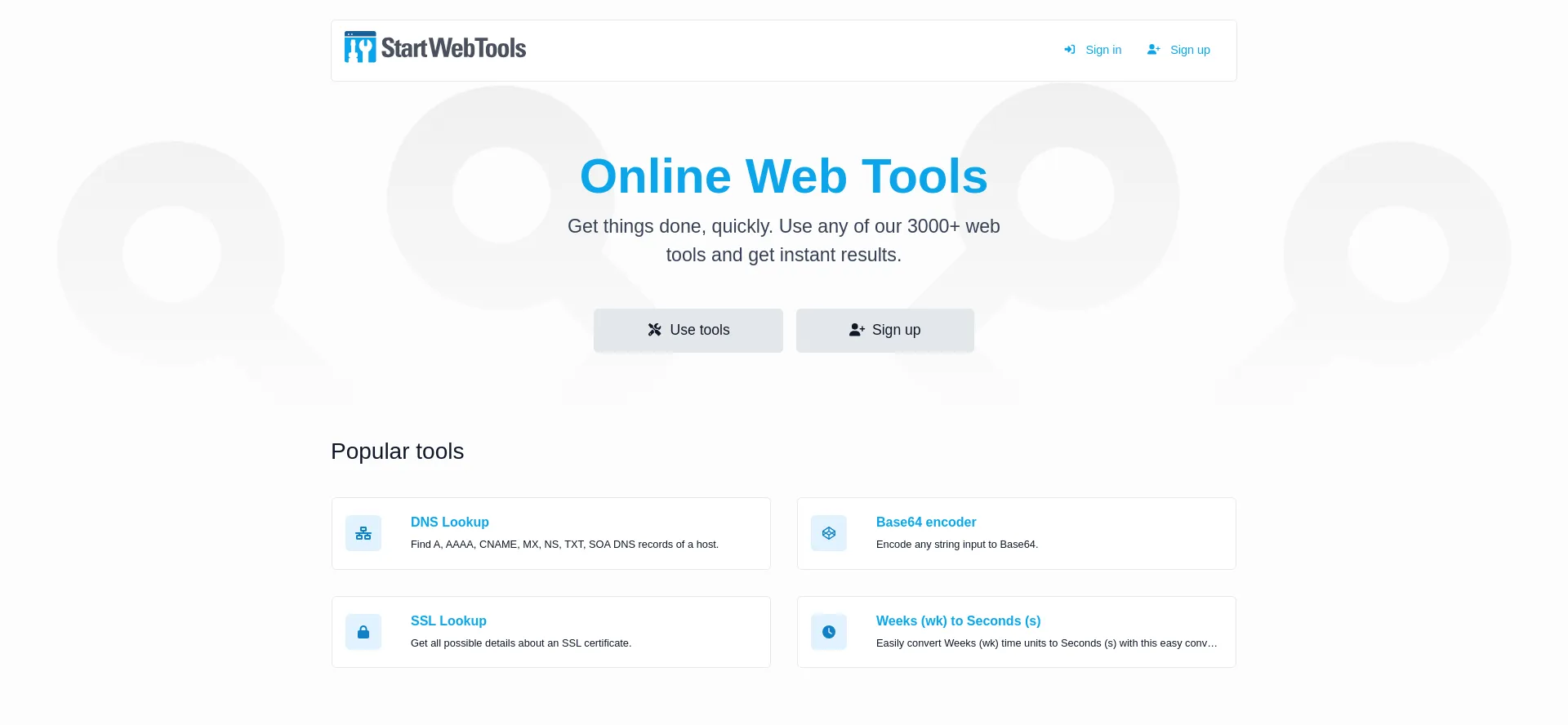 Startwebtools.com