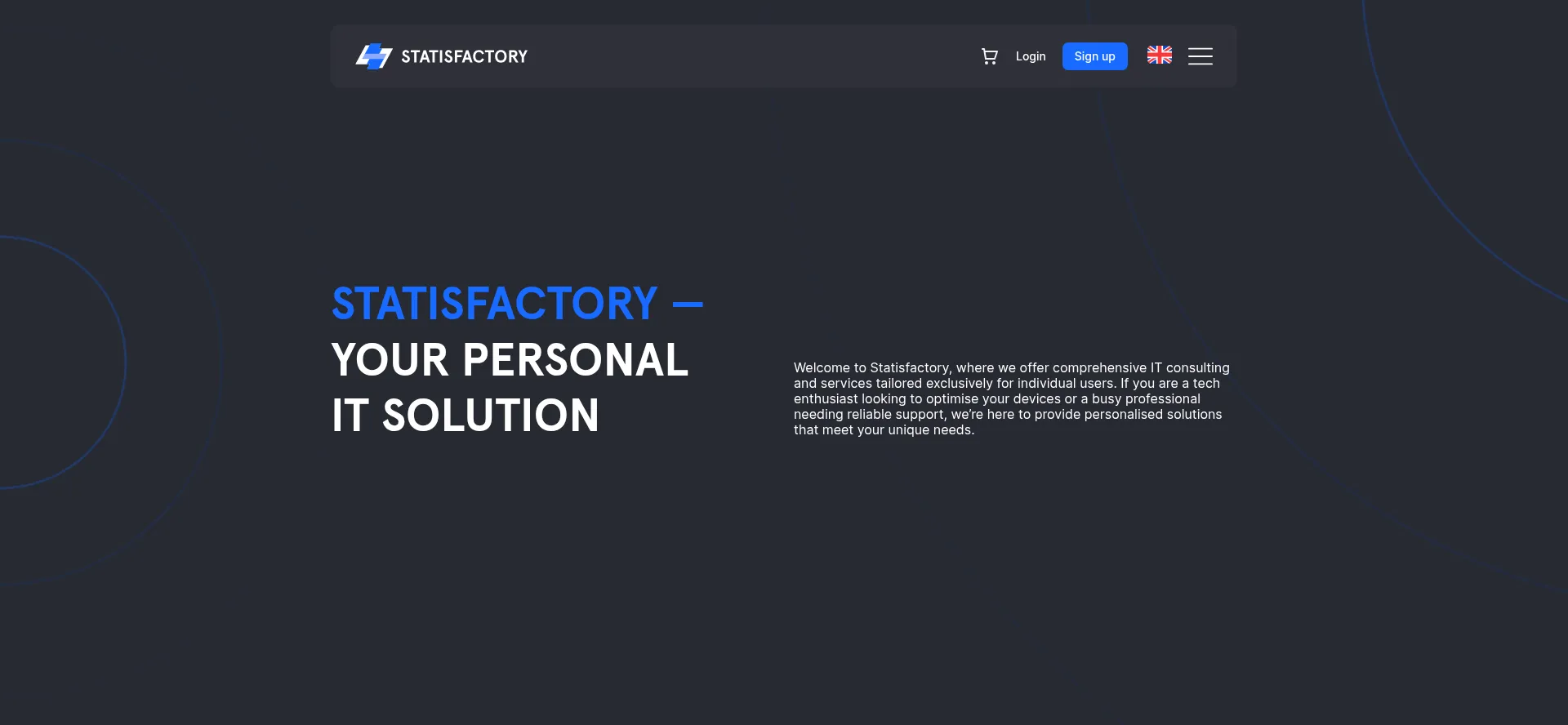 Statisfactory.io