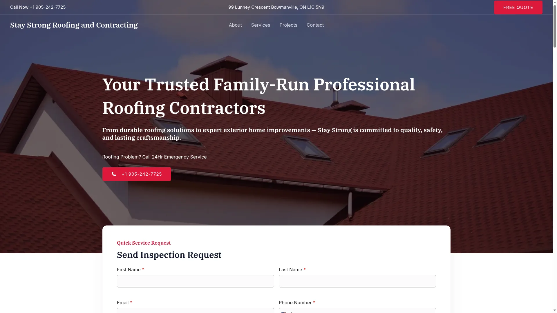 Staystrongroofingandcontracting.ca