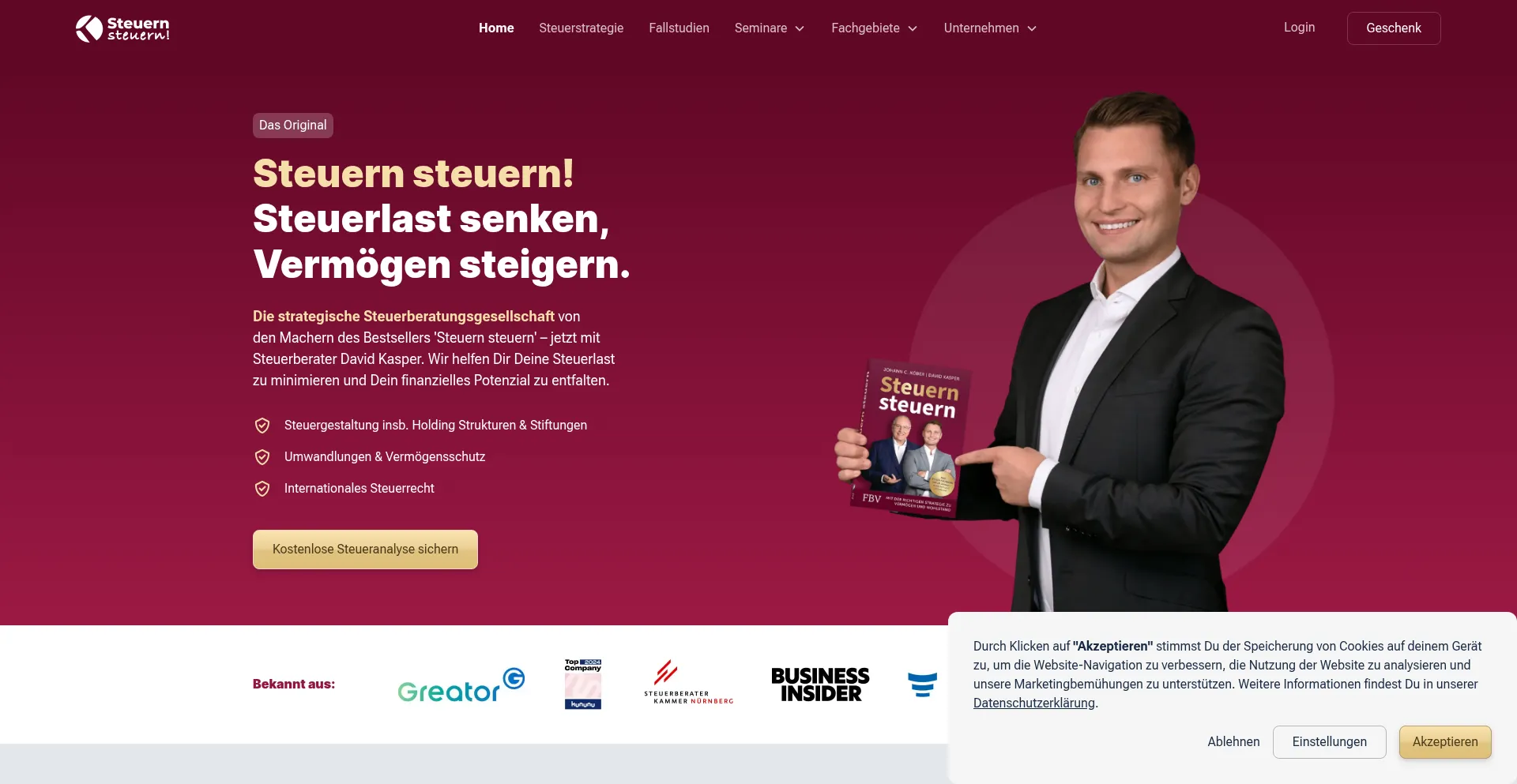 Steuernsteuern.de é Seguro e Confiável?
