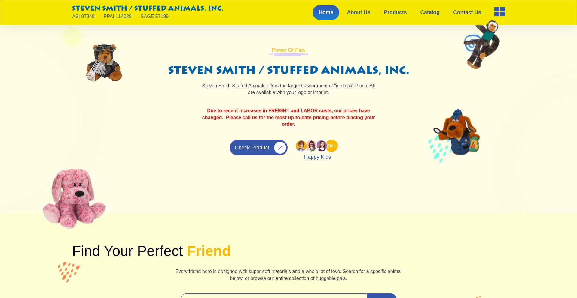 Stevensmithstuffedanimals.com
