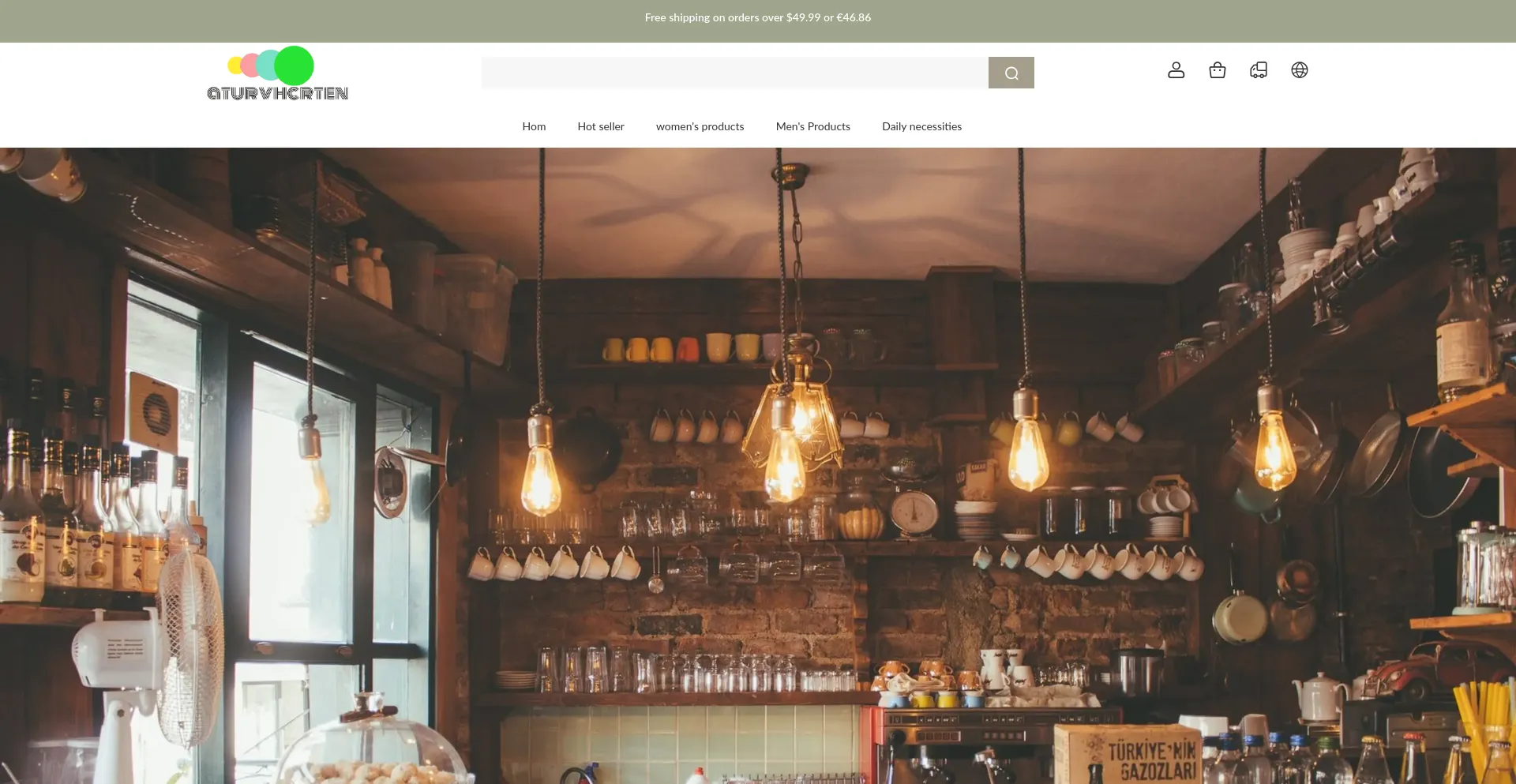 Website screenshot of Stonelnue.com