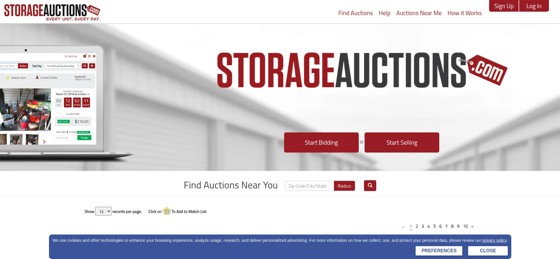 Storageauctions.com