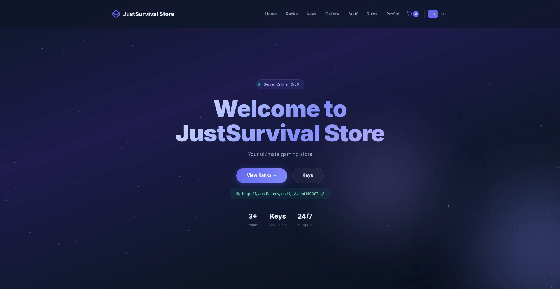 Store.justsurvival.xyz