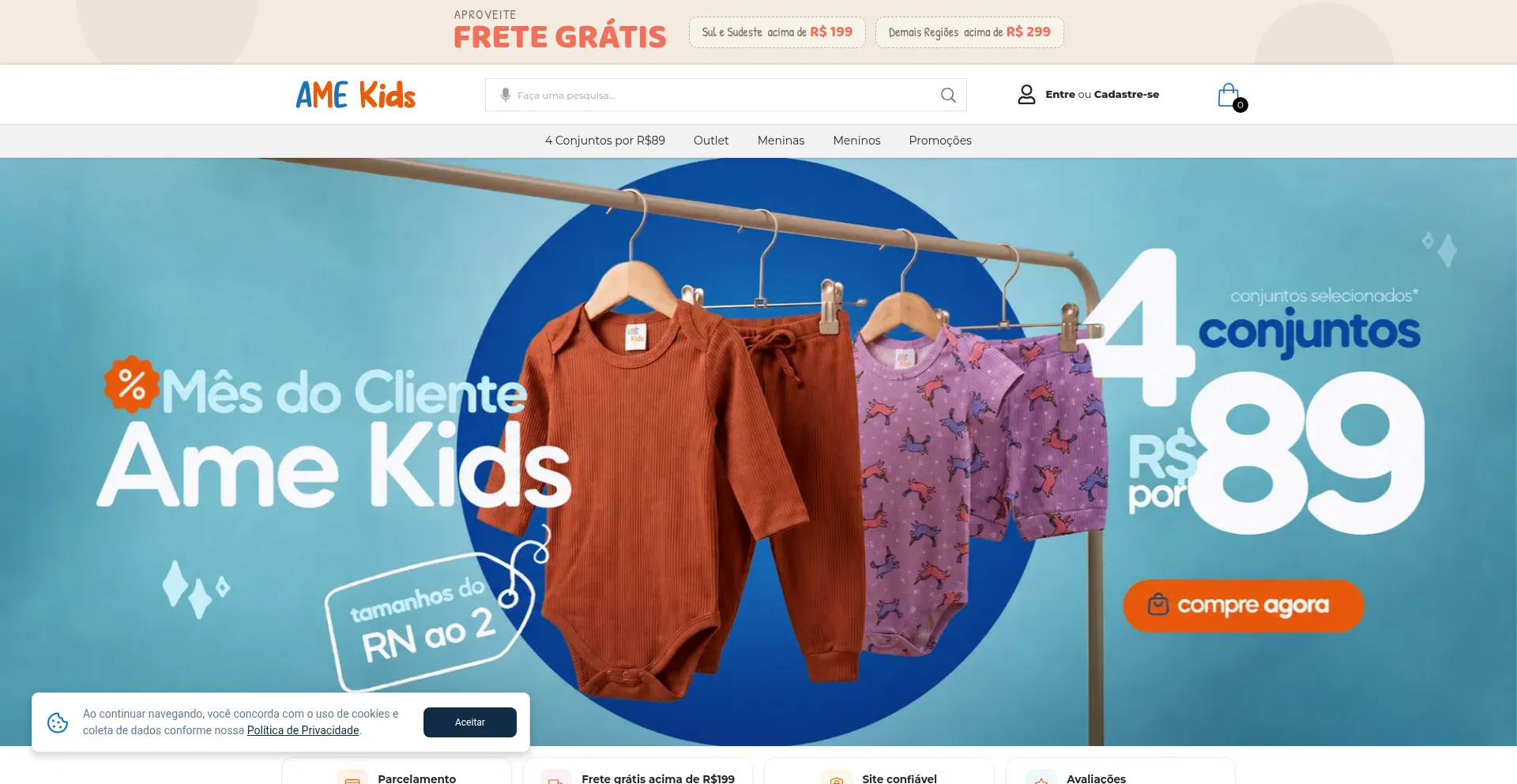 Storeamekids.com.br