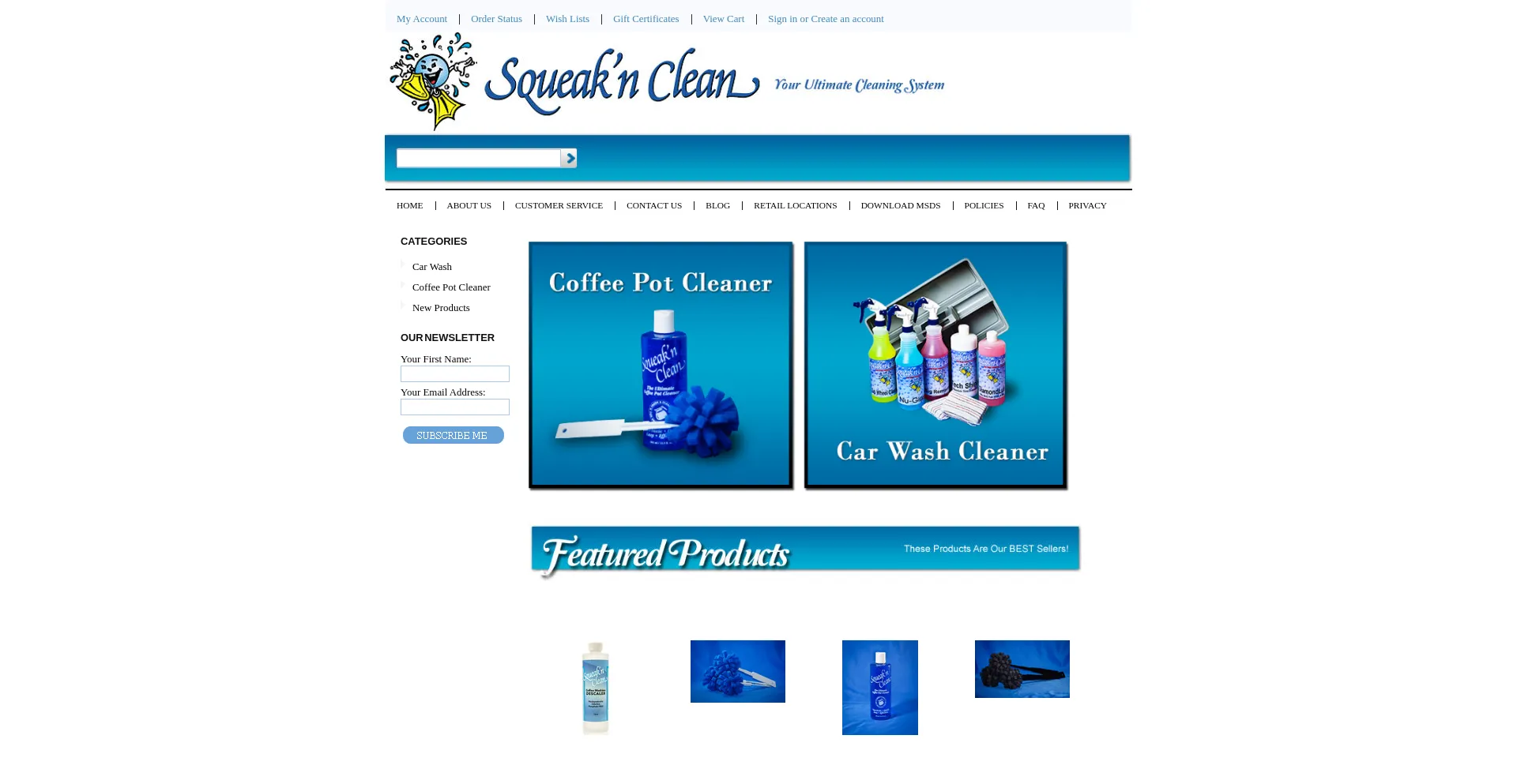 Stores.squeaknclean.com