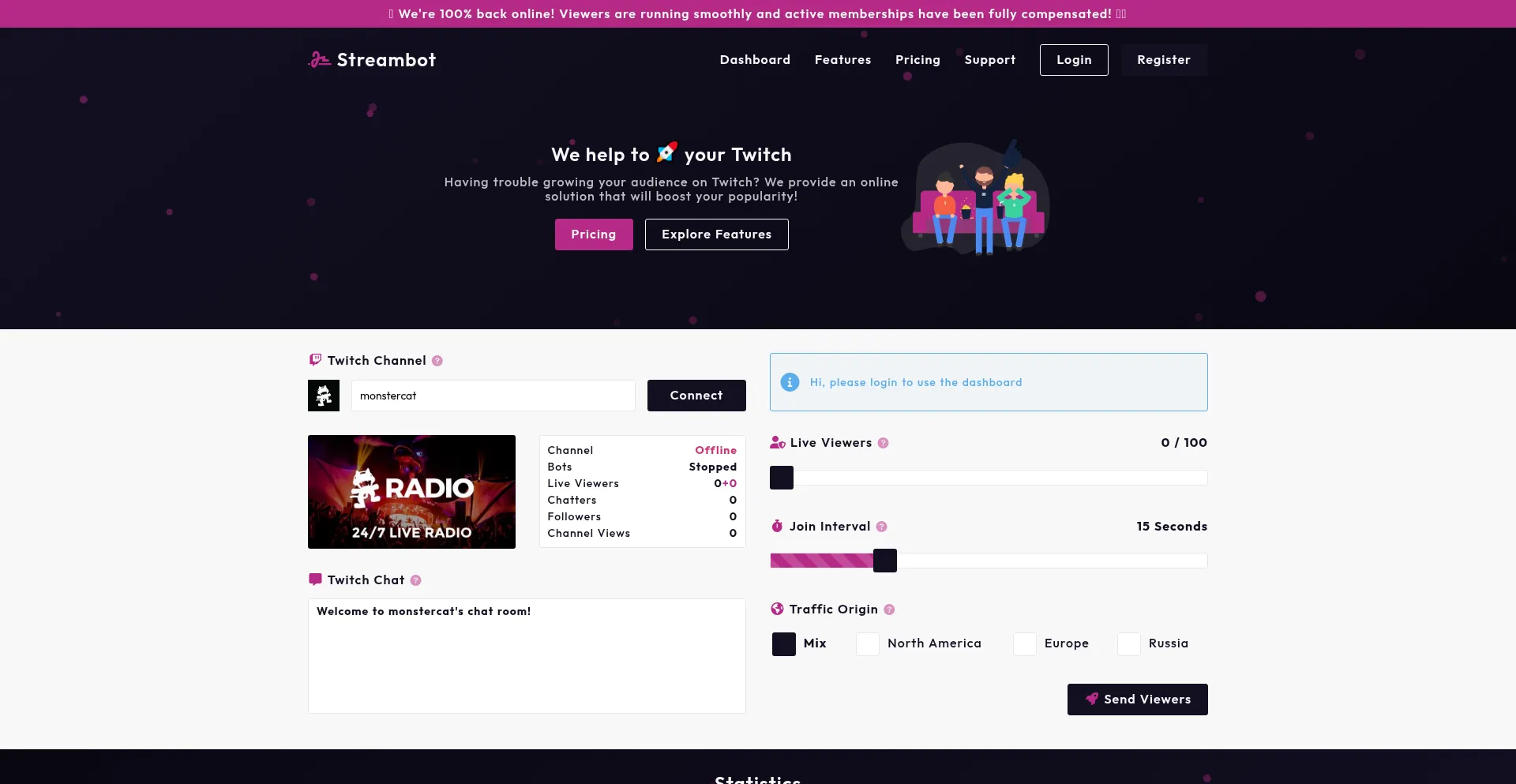 Streambot.com é Seguro e Confiável?