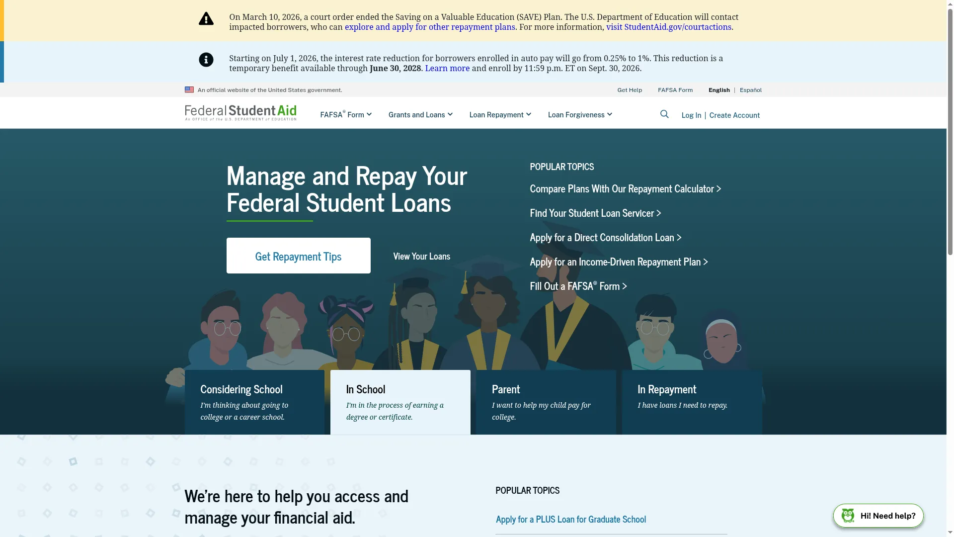 Studentaid.gov