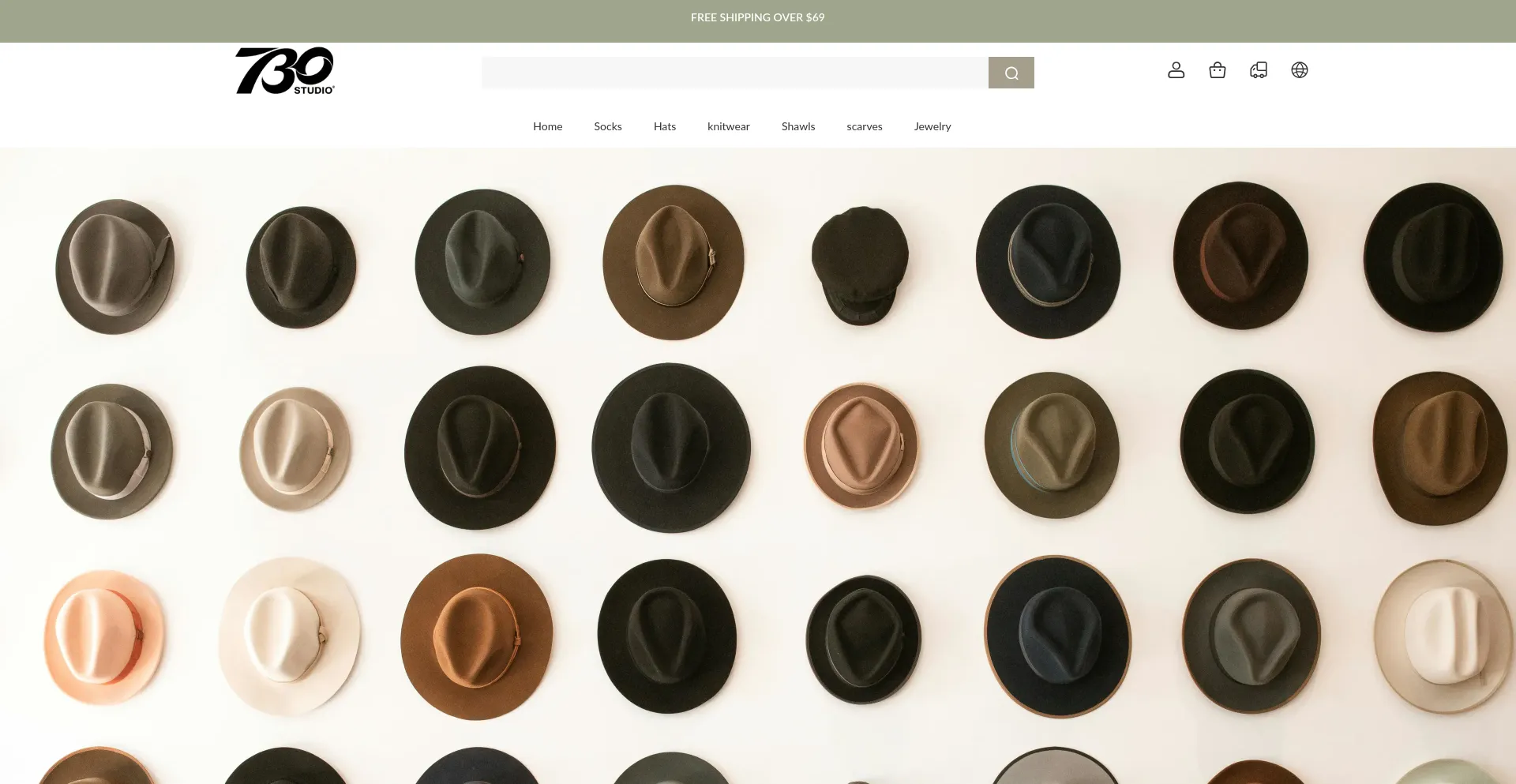 Website screenshot of Studioltd730.shop
