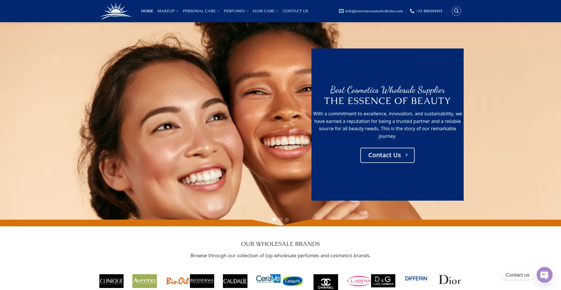 Sunrisecosmeticsbvba.com é Seguro e Confiável?