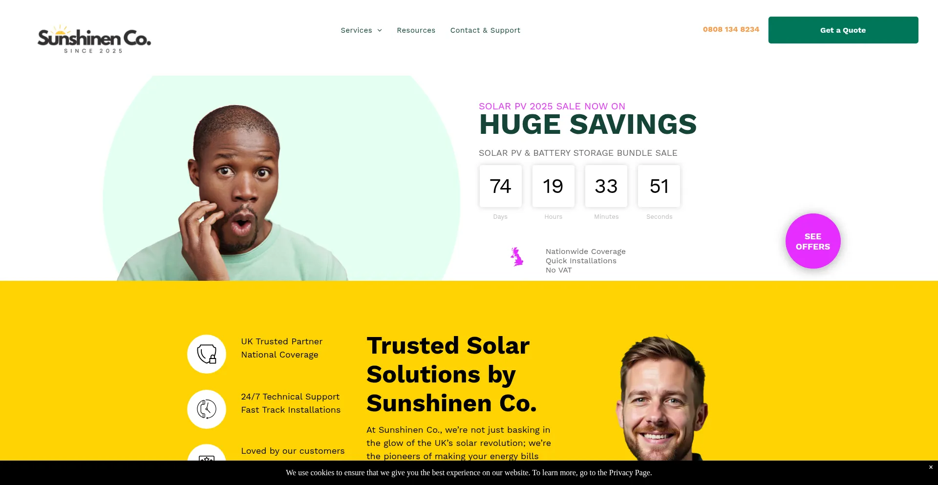 Sunshinenco.com é Seguro e Confiável?
