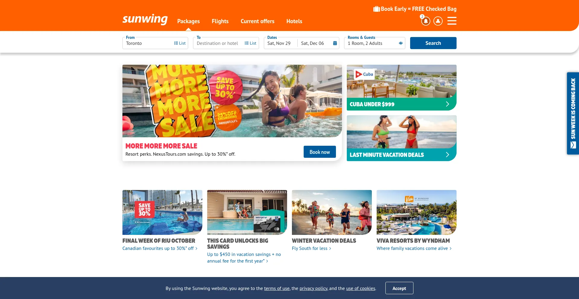 Sunwing.ca