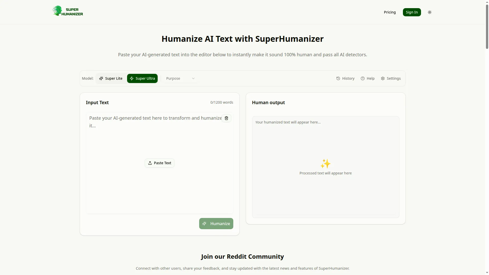 Superhumanizer.ai