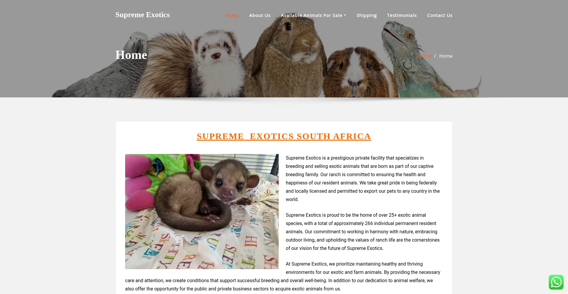 Supremeexotics.co.za é Seguro e Confiável?
