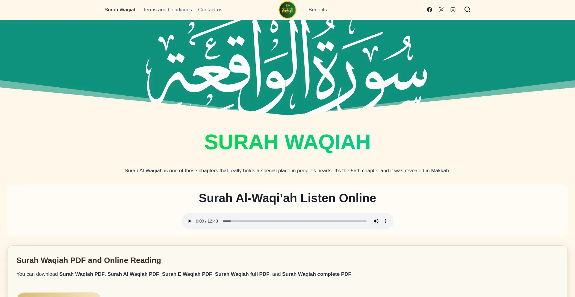 Surahwaqiah.online