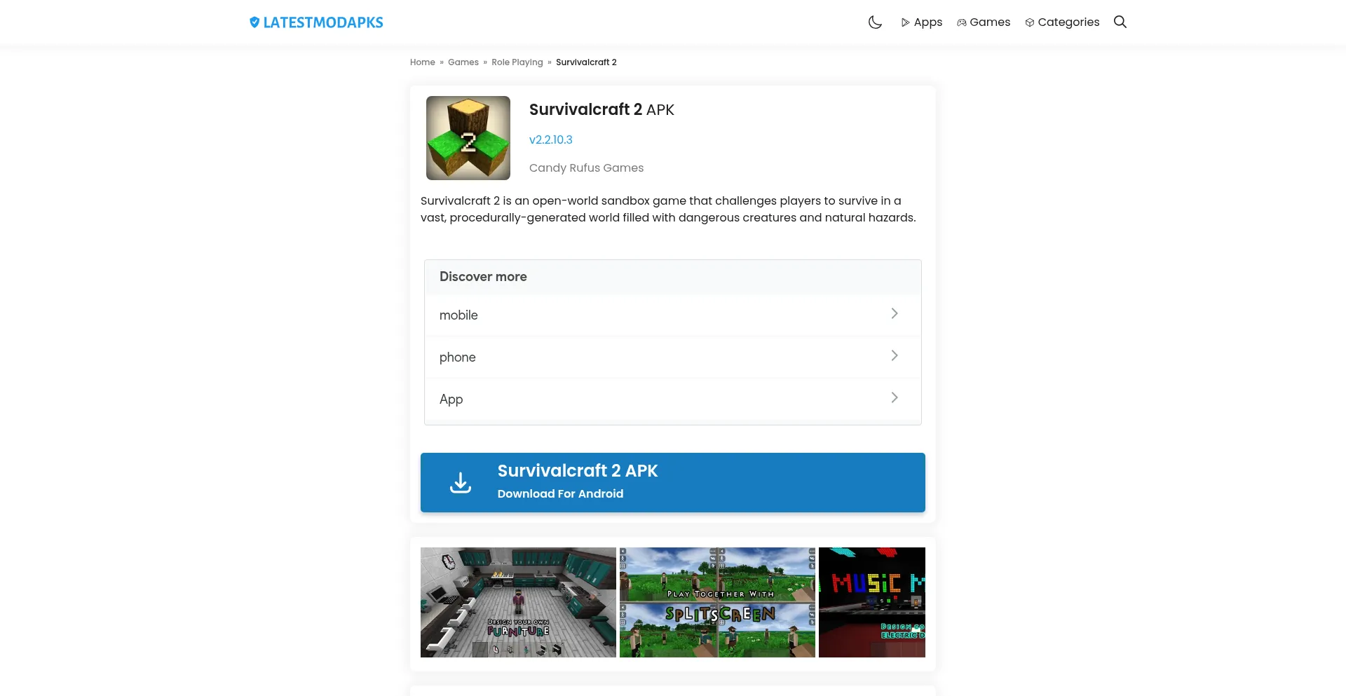 Survivalcraft-2.latestmodapks.com