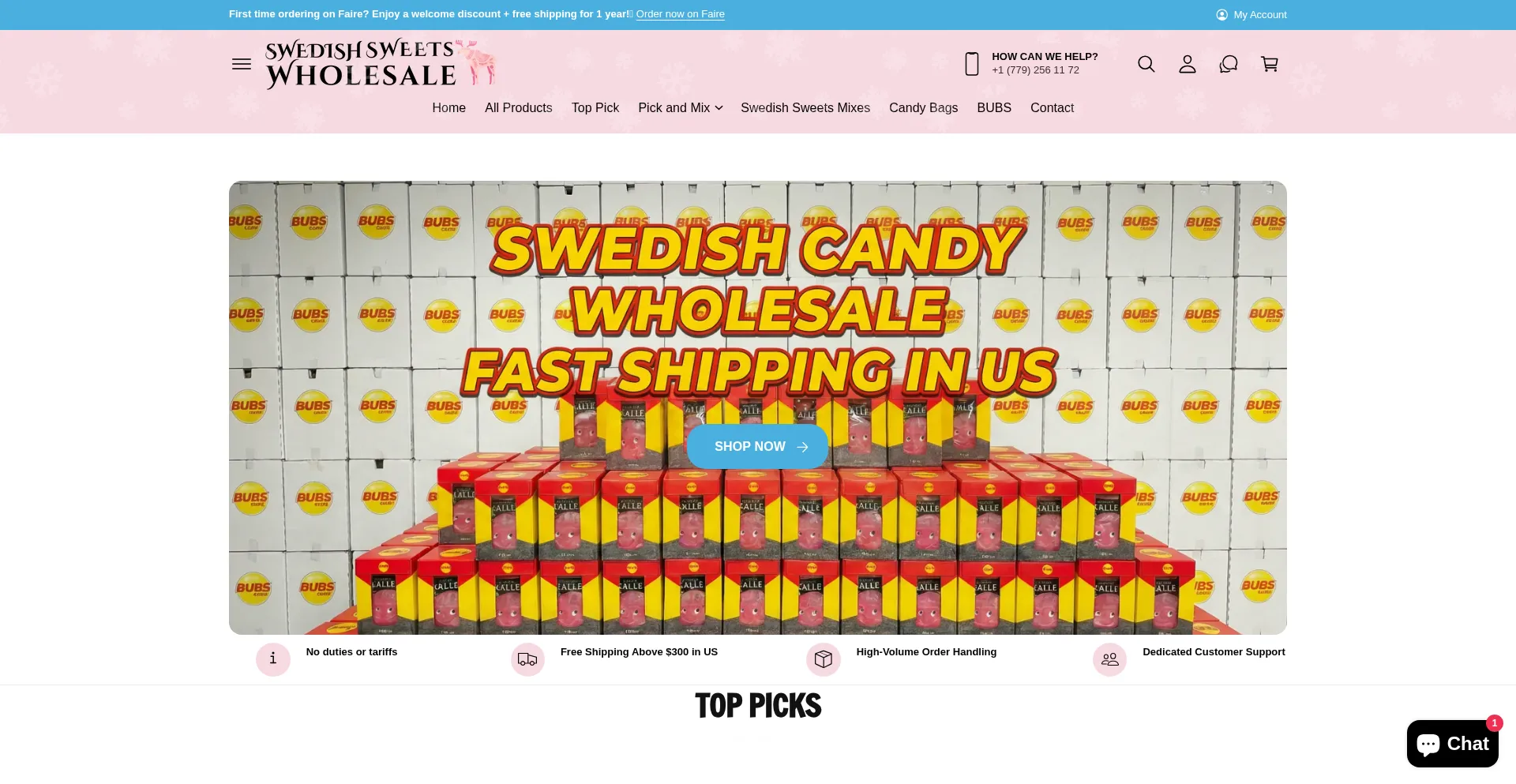 Swedishsweetswholesale.com