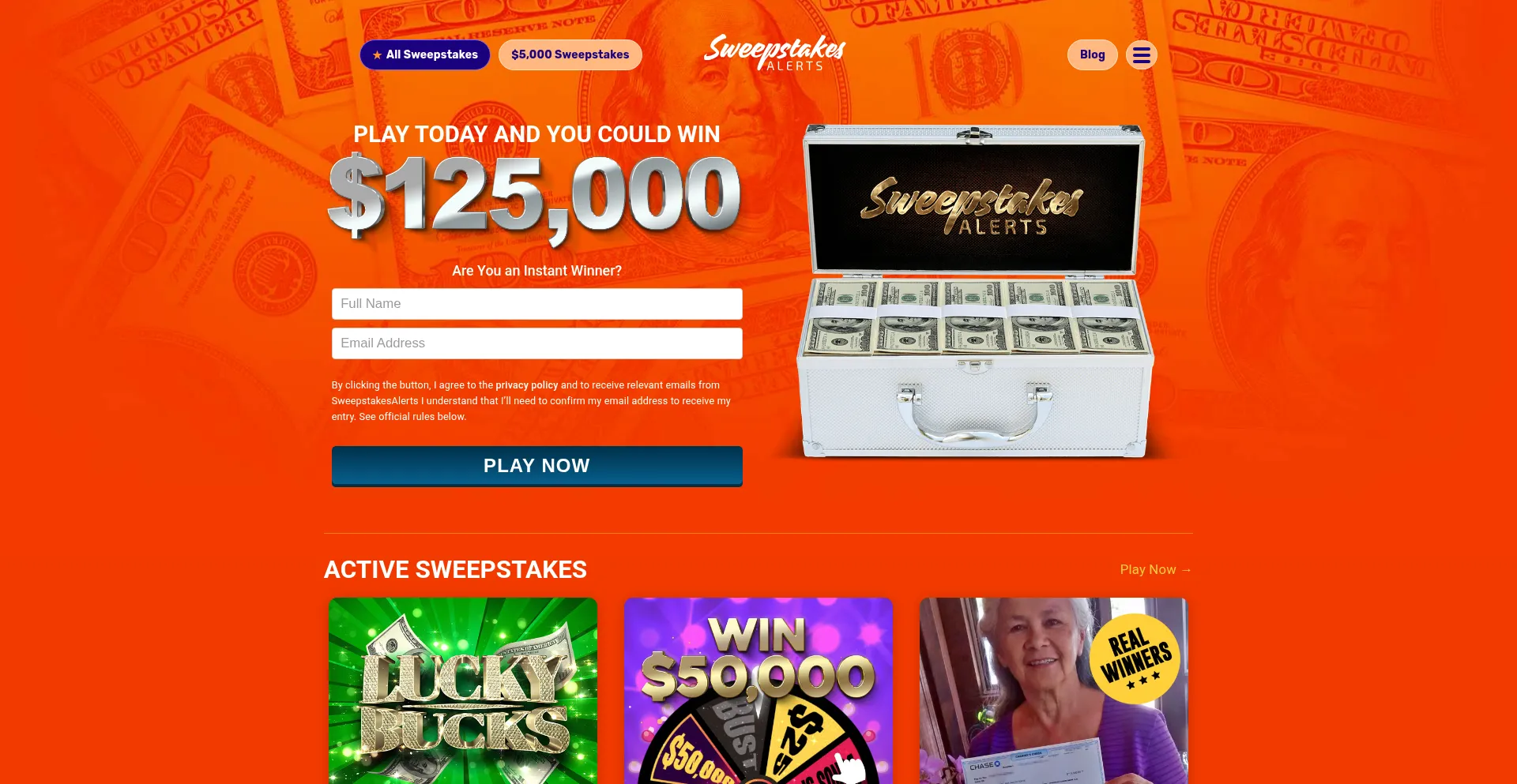 Sweepstakesalerts.com