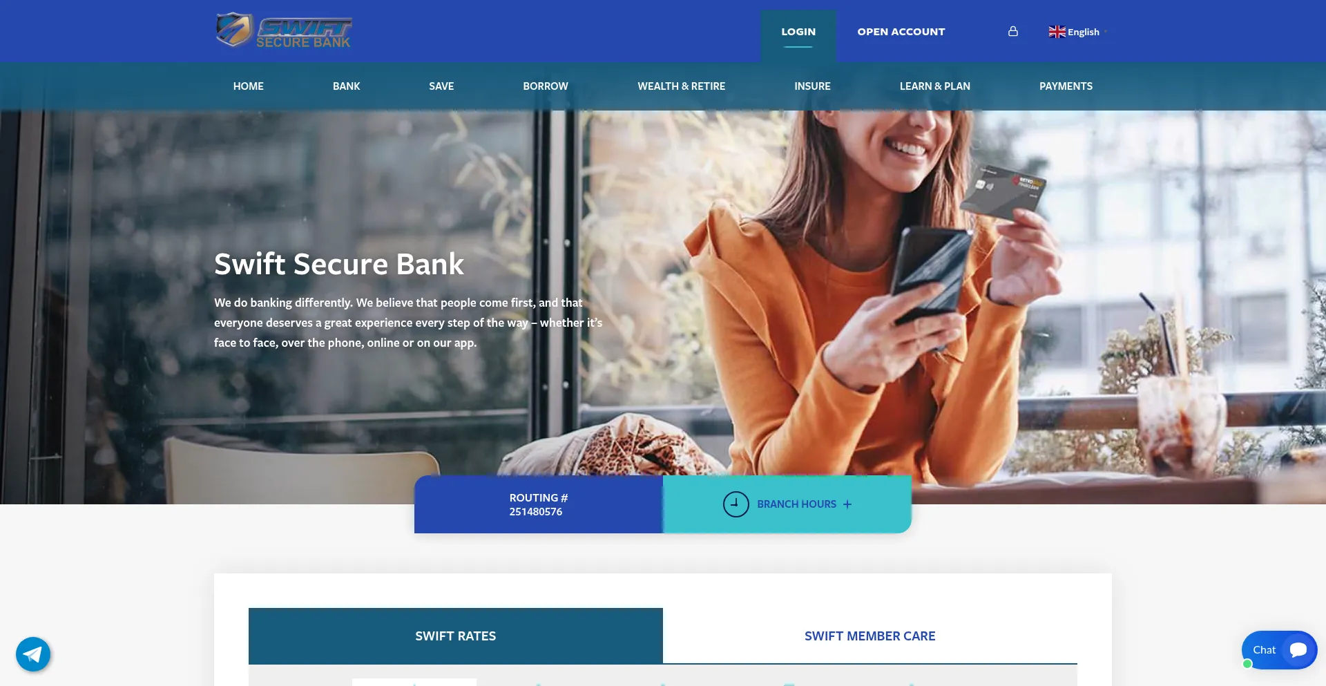 Swiftsecurebnk.com é Seguro e Confiável?