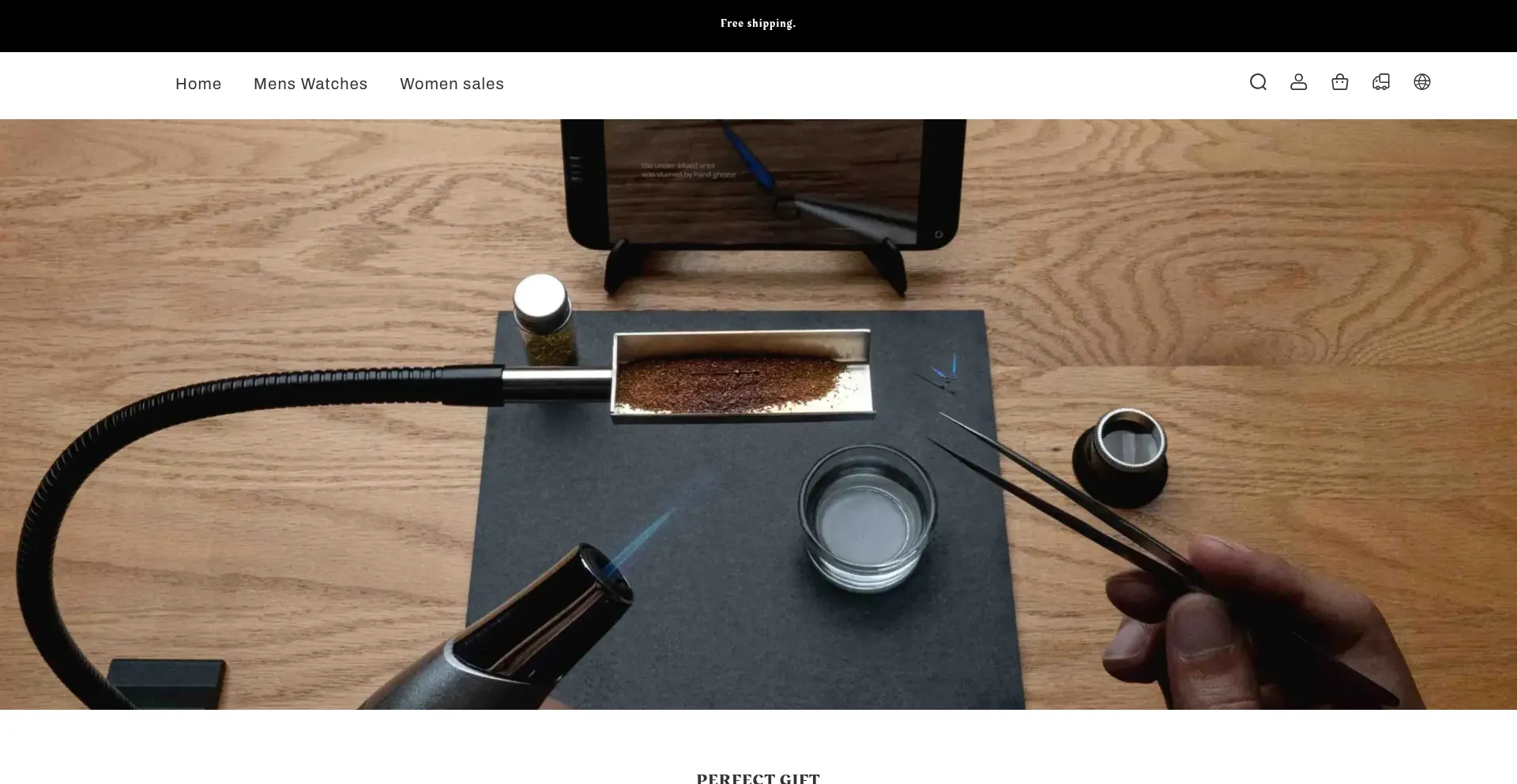 Website screenshot of Swisswatchmagazine.com