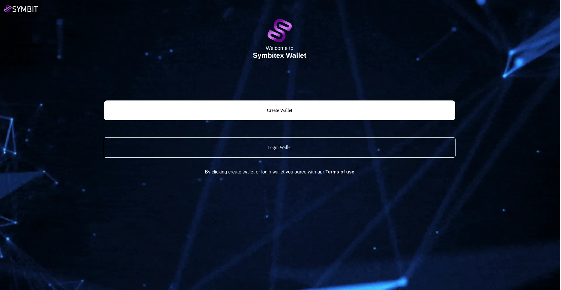 Website screenshot of Symbitex.org
