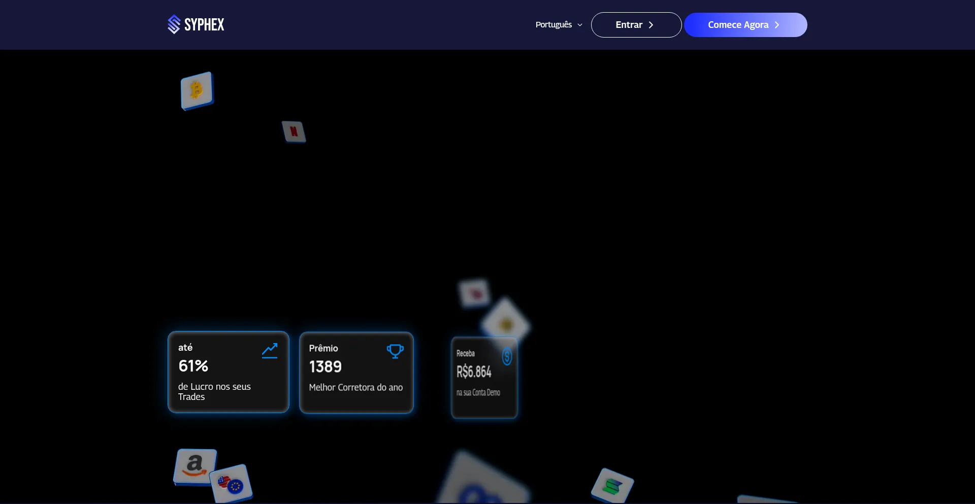 Website screenshot of Syphexbroker.com